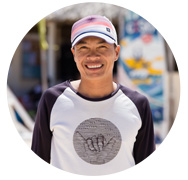 Always happy to meet English speaking kite instructor